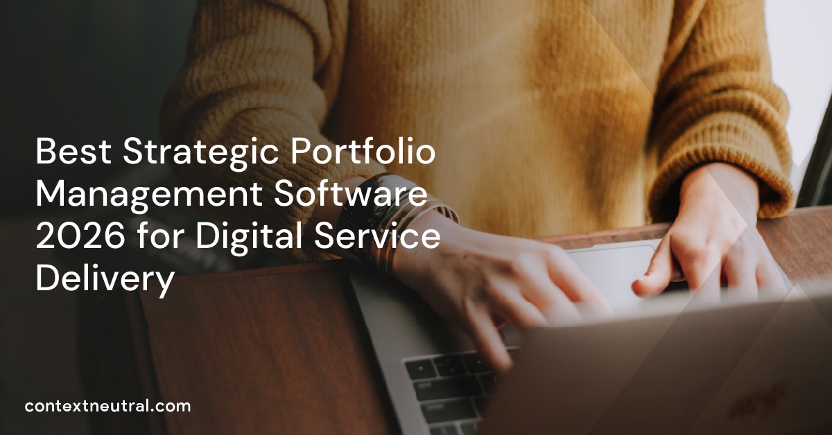 Best Strategic Portfolio Management Software 2026 for Digital Service Delivery